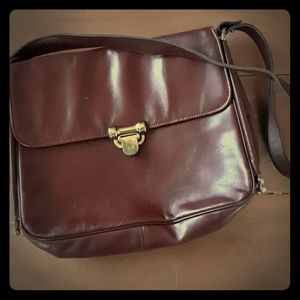 Vintage Oxblood Etienne Aigner purse